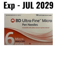 BD Ultra Fine PRO Pen Needle 32G x 6mm 100's Accu Chek