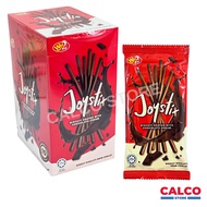 30g x 10 pcs Win2 Joystix Biscuit Coated With Chocolate Cream Biskut Disaluti Krim Coklat Halal
