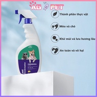 Pet deodorizing spray bottle 500ML, Biological Enzyme deodorizing spray for dogs, cats and pets-AGPE
