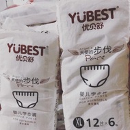 Yubest angel domestic diaper pants s132/m108/L 96/xl/84/xxl78