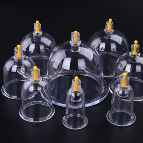 Cupping Cupping Cups Set Vacuum Cans Hijama Banks Cupping Therapy Set Massage Suction Cup Kit