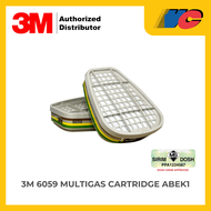3M 6059 Multigas Cartridge ABEK1 (2pcs / pkt)