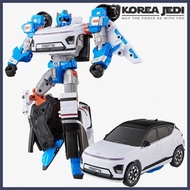 Tobot W - 2 stage Combined Robot Toy Play Set Hyundai KONA Vehicle Car Transformation Big Action Fig