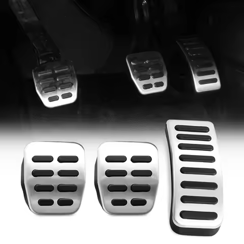 Car Pedal Pads For Volkswagen Polo Amarok Beetle Jetta MK4 Bora Golf 4 Vento /Skoda Octavia 1U Fabia