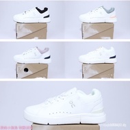 Cloud Selection Running Shoes X Roger Spin 2 Unisex White Leather Sneakers Tennis Shoes Lightweight 