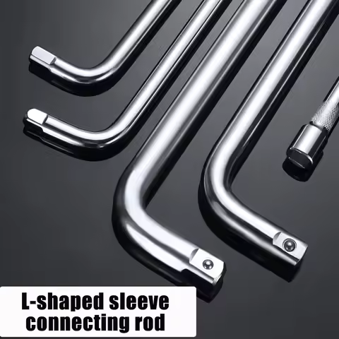 200-350mm 1/2" Drive Socket Breaker L Shape Extension Bar Wrench,L Shape Extension Bar Wrench, CR-V,