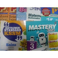 PRELOVED FORM 3 BOOKS (ASK/SCIENCE/MATHEMATICS/BAHASA CINA/BAHASA MELAYU)