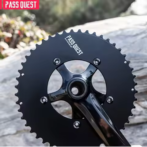 PASS QUEST 130BCD Five Claws AERO Road Bike Narrow Wide Chainring
