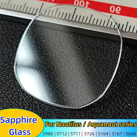 Sapphire Mirror For Patek Philippe Sapphire Glass Aquanaut Nautilus 5980/5712/5711/5726/5167 Front C