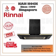 Rinnai RH-C1059-PBR Rinnai Sleek And Stylish Matt Black Design Plasma Filter Technology Chimney Hood