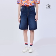 GSP Jeans กางเกงยีนส์ คอตตอนเดนิมส์ สีกรมท่า