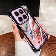 VRQR Cover for Motorola Moto G56 G86 Magpie Shockproof Transparent Phone Case