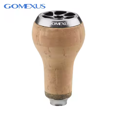Gomexus Cork Fishing Reel Knob 27mm Bass Fishing For Shimano Stradic CI4 Stella Curado Daiwa Exist T