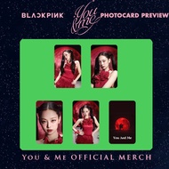 4-6pcs/set JENNIE SOLO Album YOU AND ME Photocards OFFICIAL MERCH BP 2023 FINAL SEOUL K4 YG Lomo Cards Kpop Postcards cheap items CX