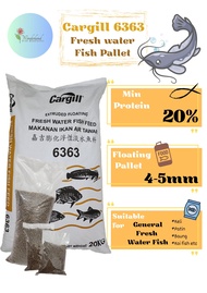 Cargill 6363 Fresh Water Fish Feed Floating Pellets Makanan Ikan Pallet Keli Patin Baung Koi Ikan [R