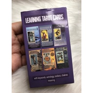 LEARNING TAROT CARDS 78cards EASIER W/KEYWORDS,MEANING ETc