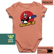Japanese ROBOT Baby Jumper MAZINGER 2 Baby Clothes 0-12 months Baby Rompers
