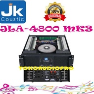 Jk Coustic Jla-4800 Mkiii Professional Power Amplifier Jla4800 Harga Spesial