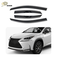 MOSUN Window Visor for LEXUS NX 300h 200T 2015-2021 stainless Vent Visor weather shield Deflector wi