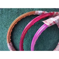 【Ready Stock】✆EXCEL TAKASAGO ASIAN RIM 1.2 1.4 RED/GOLD/PINK (PAIR)