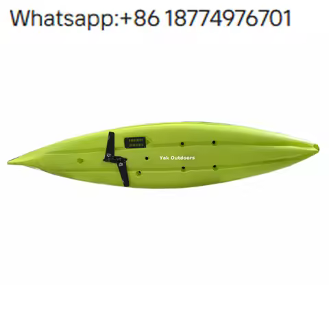 HDPE Plastic Rowing Ka Canoe 4.15m Big Hatches One-Person Efficient Ka for Surfing and Fishing Outdo