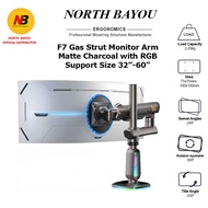 North Bayou F7 Heavy Duty Gaming Monitor Arm Support Size 27"-60"