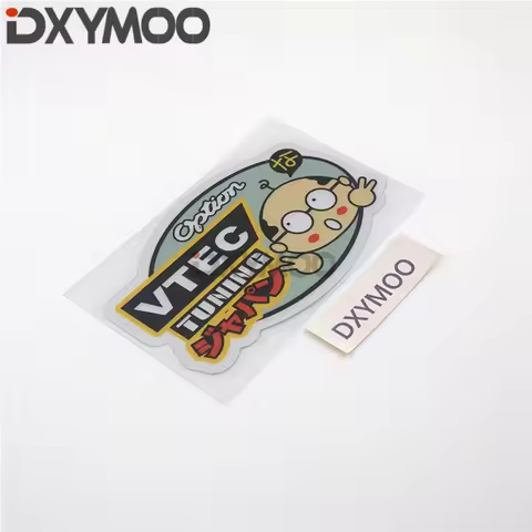 Japan Auto Body Tank Window Stickers for VTEC Japanese TUNING TUNE Option GK5 FC1