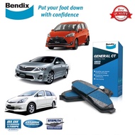 Original Bendix DB1802GCT Front Brake Pad - Toyota Altis ZZE142/ Wish/ Sienta