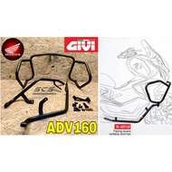 GIVI Engine Guard Honda ADV160 Enjin Protector Slider Scooter Accessories Radiator Crash Bar cover ADV 160 Fairing