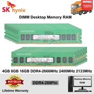 Sk Hynix 4Gb 8Gb 16Gb Pc4-2400T / 2666v / 2133p Ddr4-2400Mhz / 2666mhz / 2133mhz 288pin 1.2v Dimm De