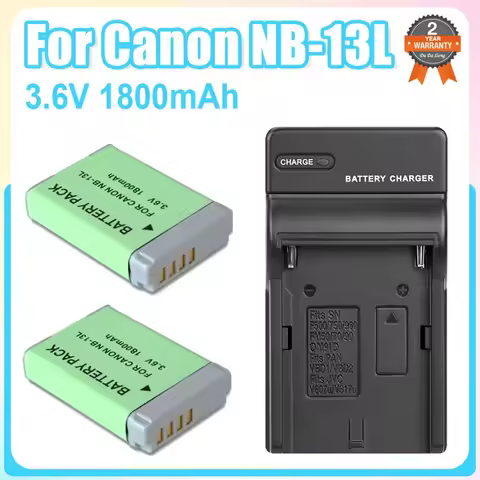 NB13L NB-13L Battery + Charger For Canon PowerShot G5X G7X G9X G7X Mark II SX620 HS-SX720 HS-SX730 H