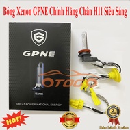 Bóng Xenon GPNE Chân H11 Siêu Sáng Bóng Xenon H11 Chân Chữ L Bảo Hành 3 Năm