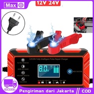 CHARGER AKI MOBIL MOTOR 12V DAN 24V REPAIR AKI OTOMATIS CHARGER AKI