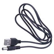 mim 2 6ft 80cm USB 2 0 A Male to DC 5 5 x 2 1mm DC 5V Power Plug Connector Cable USB to DC Power Sup