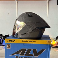 Helm ALV ULTRON PRO Paket Ganteng Kaca iridium