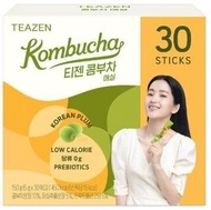 TEAZEN - 益生菌 康普茶 (韓國梅味) 30包裝 ︳清宿便 排毒 腸道健康 瘦身 氣泡茶 無糖 低卡 零負擔 獨立包裝 便攜 飲品 (MH)