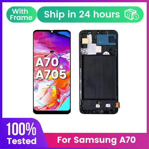 For SAMSUNG A70screen LCD A705 A705F SM-A705F A705FN/DS LCD Touch Screen Digiziter Assembly pantalla