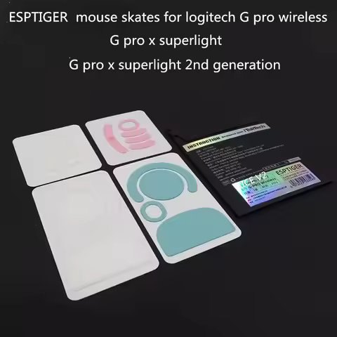 1 Pack Esptiger Mouse Skates Feet For G PRO X Superlight GPX 2 GPW 1st 2nd 3rd 4th Generation 2C Whi