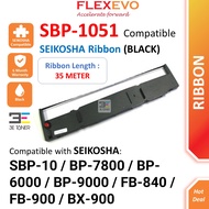 Compatible Seikosha Ribbon SBP-1051 SBP 1051 SBP1051 SBP-10 SBP10 BP-578 BP-7800 BP-6000 BP-9000 FB8