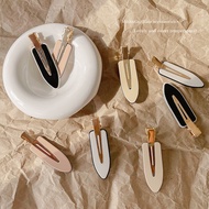 Seamless Hair Clip Female Bangs Clip 2023 Forehead Small Hairpin Side Duckbill Clip Headdress FL12.3