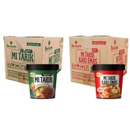 Bentoree Mie Tarik Instant Beef Flavor 81G Gold Curry/ 89G (12 Cups Carton)