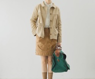 【彼得潘領】法式復古/棉質夾克外套