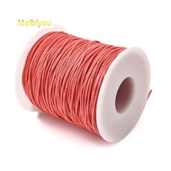 1roll Waxed Cotton Thread Cords Light 1mm about 100yards/roll(300 feet/roll)
