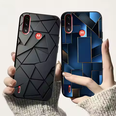 For Moto E7 E7i Power E7 Plus E6 Play Case Shockproof Soft Silicone For Motorola Moto E5 Back Cover 