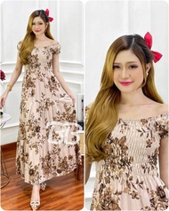Gratis Ongkir Long Dress Canda | Daster Kerut Dada