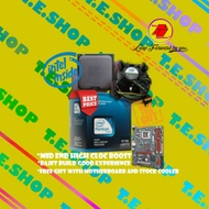 Intel Core Pentium E5700 Dual Core Desktop Processor Free Big Give With Cooler and board 1day ship