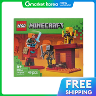 LEGO | Lego 21266 Nether Lava Battle Christmas Childrens Day Various Anniversaries Gift for Acquaint