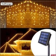 96LED 220V Waterproof Curtain Fairy Lights - Outdoor Lampu Raya Kelip Kelip Festive Ramadan & Eid De