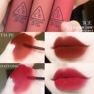 Y Hot yWith Anti-CounterfeitingKorea Korea 3CE Velvet Matte Lip Glaze Female TAUPE Matte Lipstick la