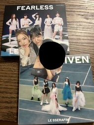 Lesserafim fearless unforgiven jp album 小卡